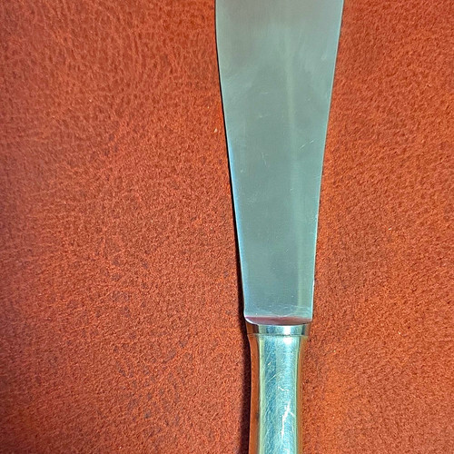 Versilbertes messer - versilbertes,