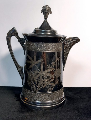 Kanne versilbert ca 1883 - versilbert,