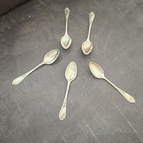 Versilberte löffel - 5x,