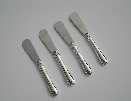 Buttermesser versilbert klinge - versilbert,