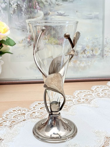 Vintage jugendstil vase mit - vintage,