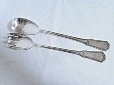 Versilbertes Salatbesteck von