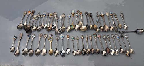 Versilberte andenkenlöffel - versilberte,