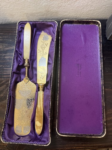 Versilbertes kuchenmesser - kuchenmesser, &