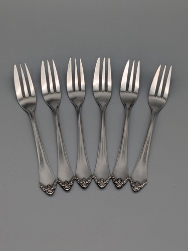 Versilbertes kuchengabel set - versilbertes,