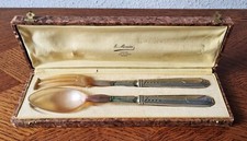 Schönes versilbertes Art Deco