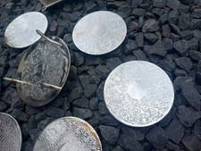 Versilbertes Besteck Set