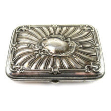 WMF Zigarettenetui Versilbert