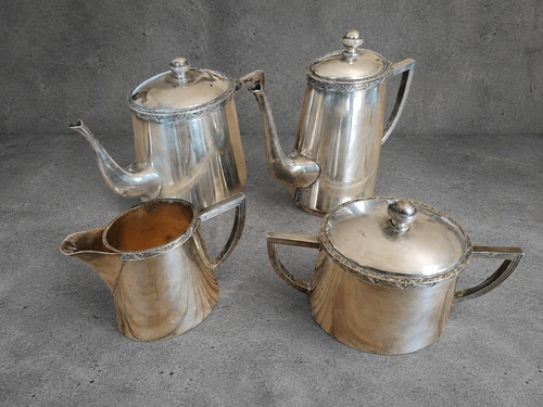 Versilbertes kaffee - versilbertes, kaffee-