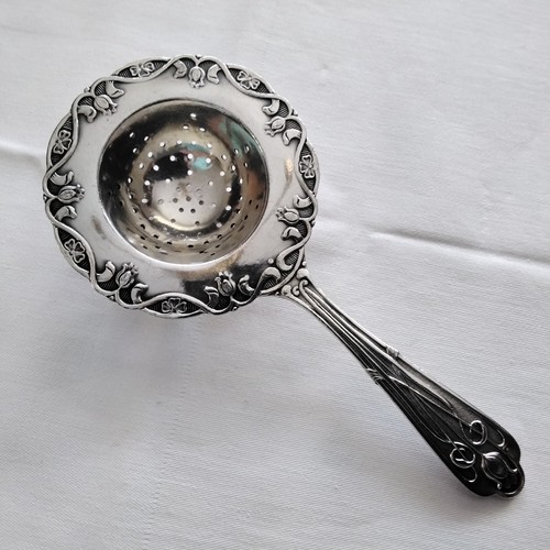 Versilbertes teesieb - versilbertes,