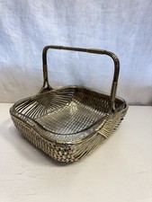 Versilbertes Art Deco