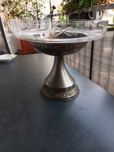 Französische glasschale mit - glasschale,