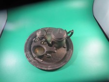 Versilbertes Mokka Service mit