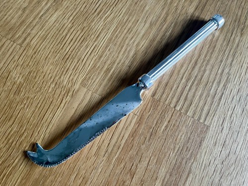Versilbertes käsemesser - versilbertes,