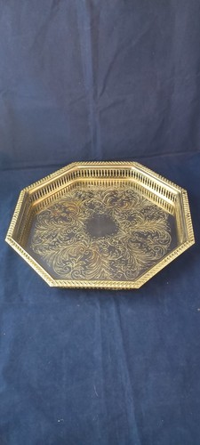 Versilbertes serviertablett - versilbertes,